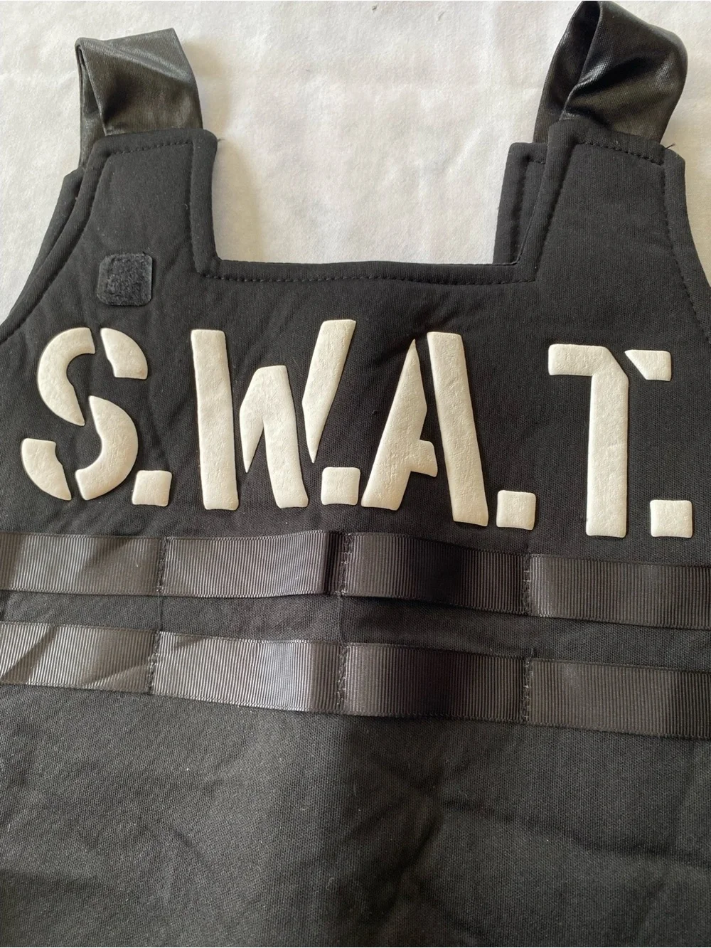 NWOT Halloween SWAT Vest Costume Kids Size One Size Fits Most